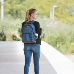 Chappo Rugzak Classic - Vintage Rugtas 18 Ltr - Schooltas - Werktas - Waterbestendig - Blauw -Schoolbenodigdheden 1200x1200 1218