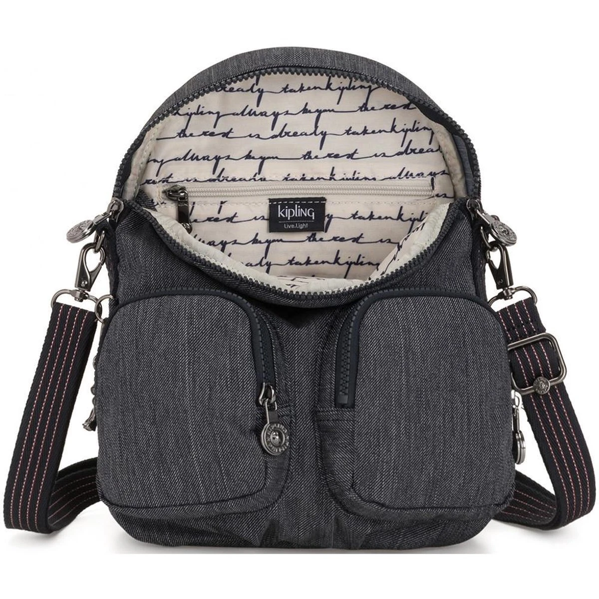 Kipling FIREFLY UP Rugzak, 7.5 Liter - Active Denim 10 Kipling FIREFLY UP Rugzak, 7.5 Liter - Active Denim - Afbeelding 10