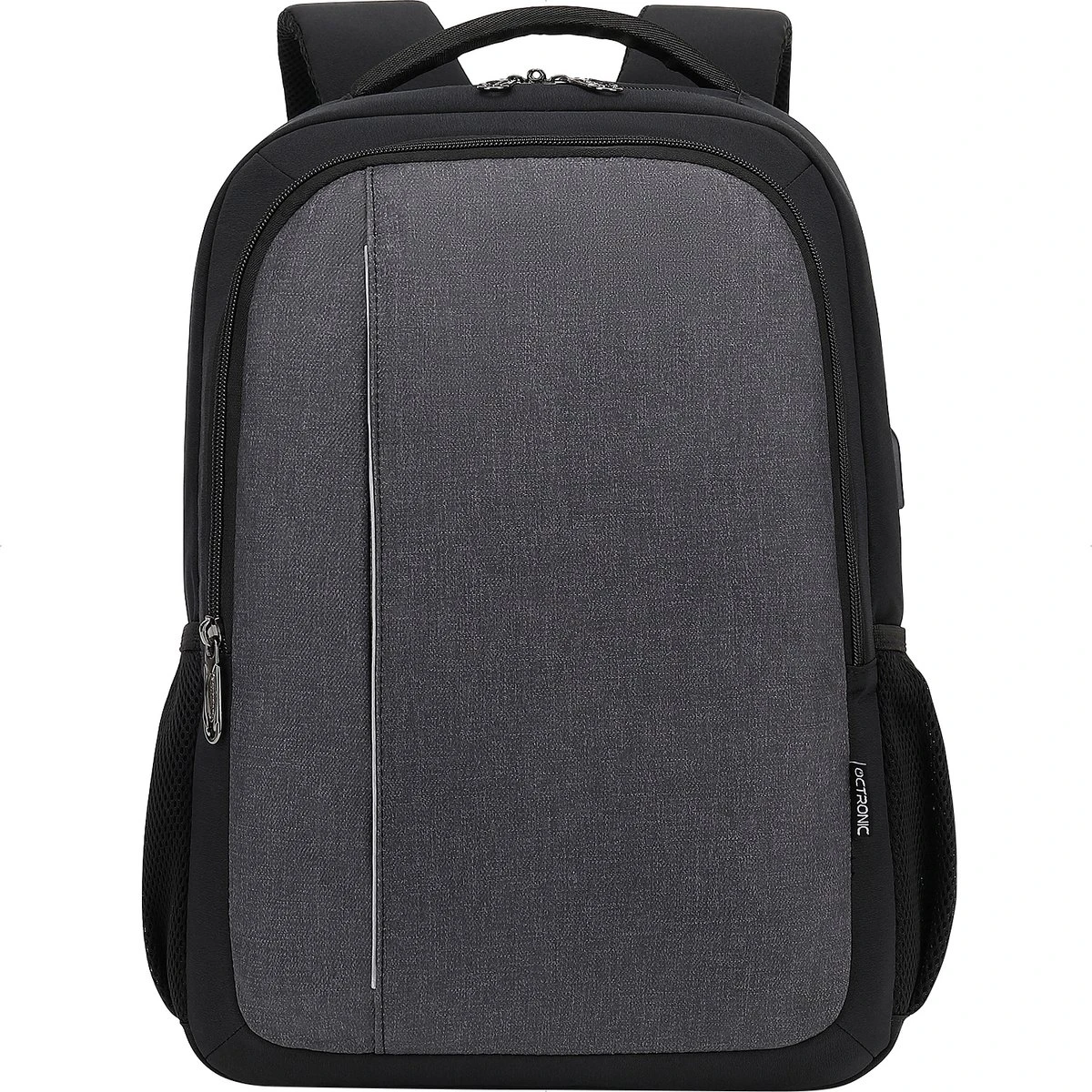 Laptop Rugzak - Laptoptas 15,6 Inch - Schooltas Met Laptopvak - Met USB Aansluiting - 23L - Antraciet 4 Laptop Rugzak - Laptoptas 15,6 Inch - Schooltas Met Laptopvak - Met USB Aansluiting - 23L - Antraciet - Afbeelding 4