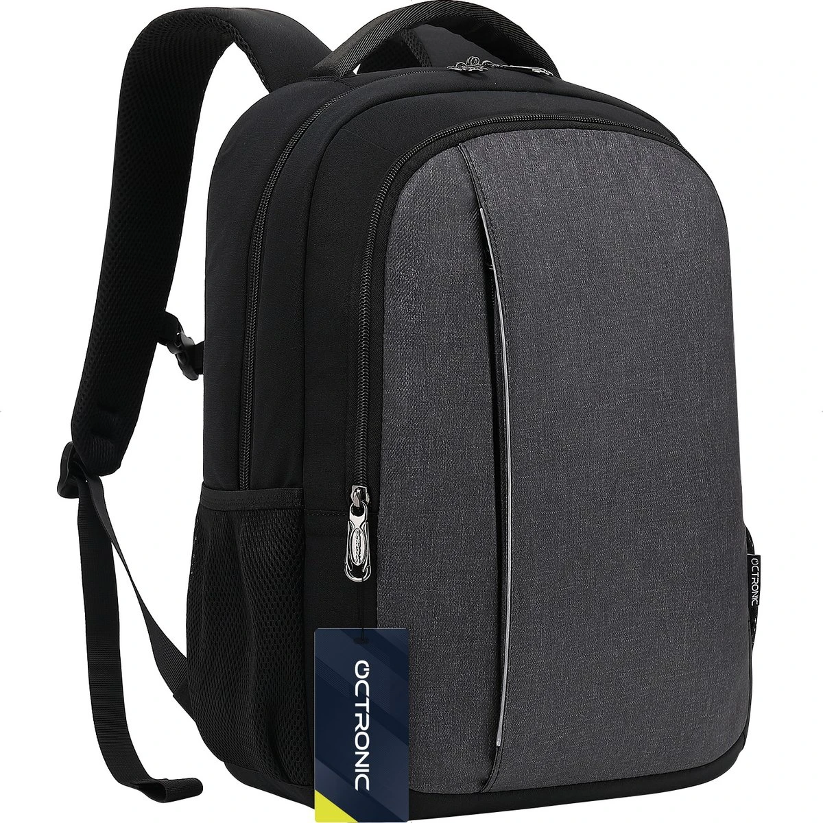 Laptop Rugzak - Laptoptas 15,6 Inch - Schooltas Met Laptopvak - Met USB Aansluiting - 23L - Antraciet 11 Laptop Rugzak - Laptoptas 15,6 Inch - Schooltas Met Laptopvak - Met USB Aansluiting - 23L - Antraciet - Afbeelding 11