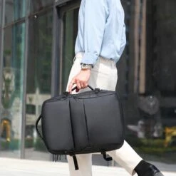 Merkloos Zakelijke Multifunctionele Rugzak/Schouder Tas - 17.5 Inch Laptop Vak - USB Poort - Voor Werk,School,Reizen - Waterdichte Tas Voor Heren/Dames - Backpack - Zwart Extra Vakken 9 Merkloos Zakelijke Multifunctionele Rugzak/Schouder Tas - 17.5 Inch Laptop Vak - USB Poort - Voor Werk,School,Reizen - Waterdichte Tas Voor Heren/Dames - Backpack - Zwart Extra Vakken -Schoolbenodigdheden 1200x1200 1372