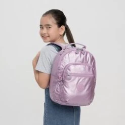 Kipling Seoul S Metallic Berry -Schoolbenodigdheden 1200x1200 251