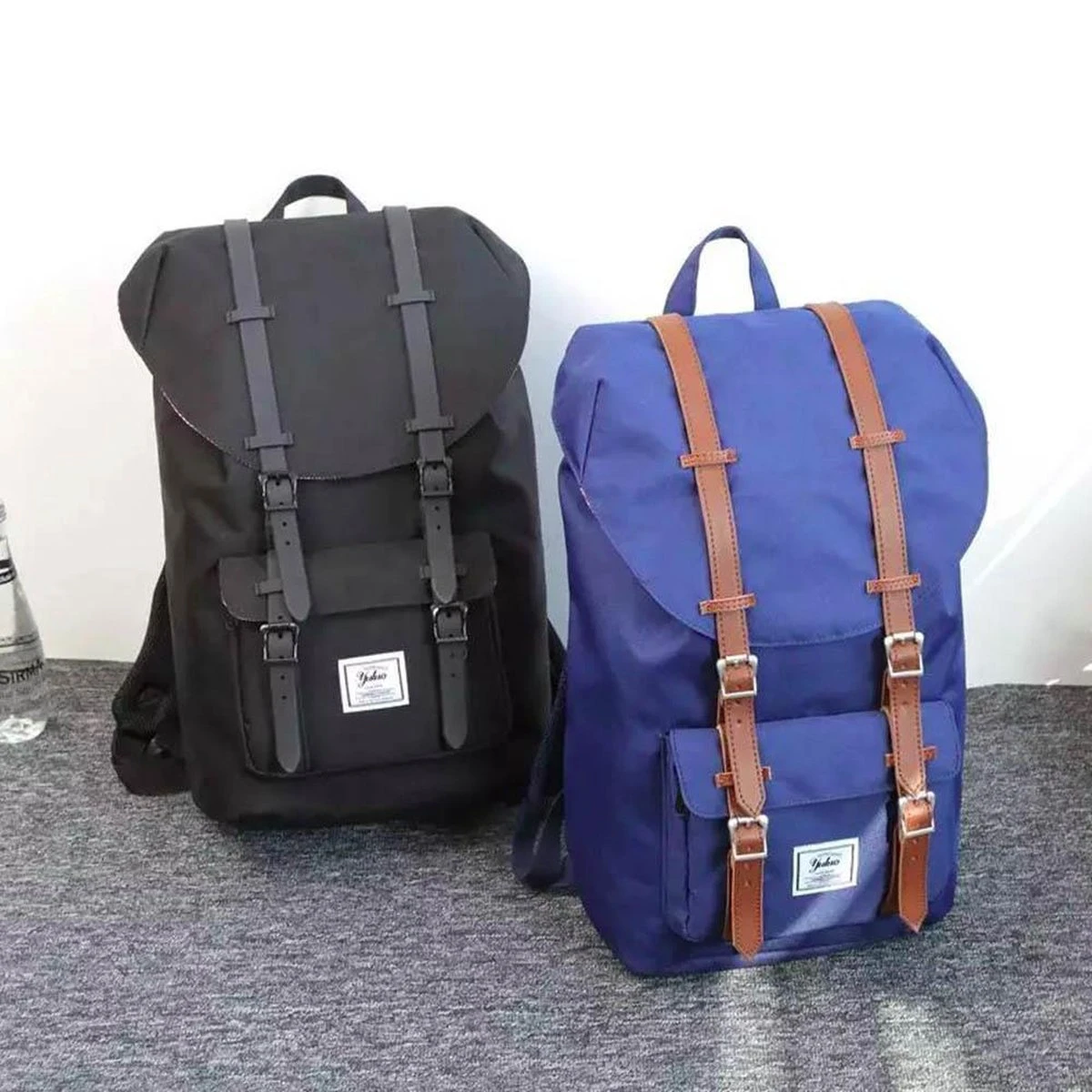 Yulo Backpack Rugzak - Offroad - Geschikt Voor Max 15.6 Inch Laptops - Navy Blauw 4 Yulo Backpack Rugzak - Offroad - Geschikt Voor Max 15.6 Inch Laptops - Navy Blauw - Afbeelding 4