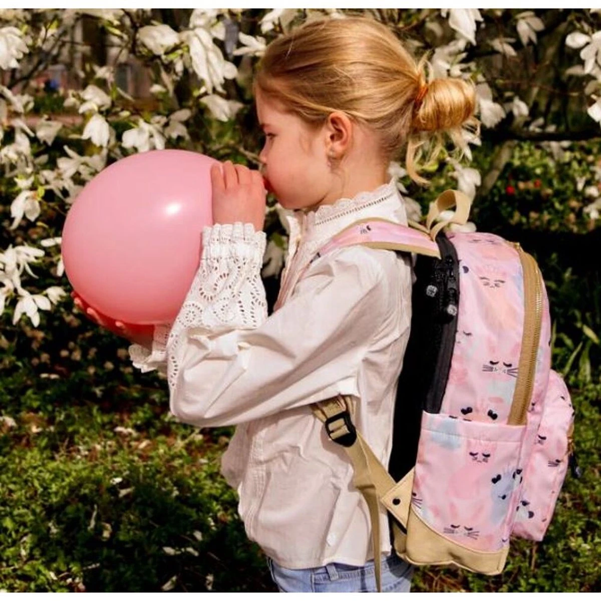 Pick & Pack Lieve Diertjes - Rugzak - Roze - Maat M 14 Pick & Pack Lieve Diertjes - Rugzak - Roze - Maat M - Afbeelding 14