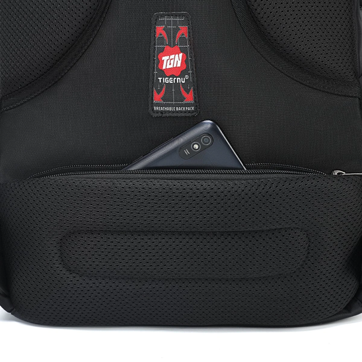 Tigernu Daily Laptop Rugzak 15,6 Inch – Rugtas - Dames En Heren – Spatwaterdicht – Anti Diefstal – 27 Liter - Zwart 10 Tigernu Daily Laptop Rugzak 15,6 Inch – Rugtas - Dames En Heren – Spatwaterdicht – Anti Diefstal – 27 Liter - Zwart - Afbeelding 10