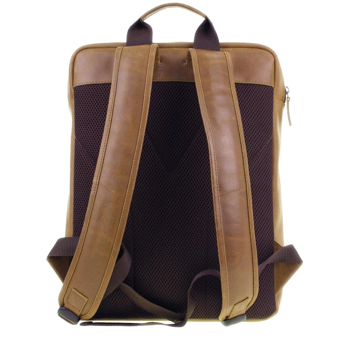 DSTRCT Limited Rugtas - 15,6 Inch Laptoptas - Cognac 4 DSTRCT Limited Rugtas - 15,6 Inch Laptoptas - Cognac - Afbeelding 4