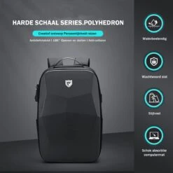 Brandie® - Rugzak - Geschikt Voor 17.3 Inch Laptop - Reistas - Schoudertas - Waterdichte - USB Opladen - Hoge Capaciteit - Anti Diefstal - Normaal Zwart - Voor Heren Tas - Grootte 14*32*48cm - Gewicht 1.3 Kg 18 Brandie® - Rugzak - Geschikt Voor 17.3 Inch Laptop - Reistas - Schoudertas - Waterdichte - USB Opladen - Hoge Capaciteit - Anti Diefstal - Normaal Zwart - Voor Heren Tas - Grootte 14*32*48cm - Gewicht 1.3 Kg -Schoolbenodigdheden 1200x1200 557