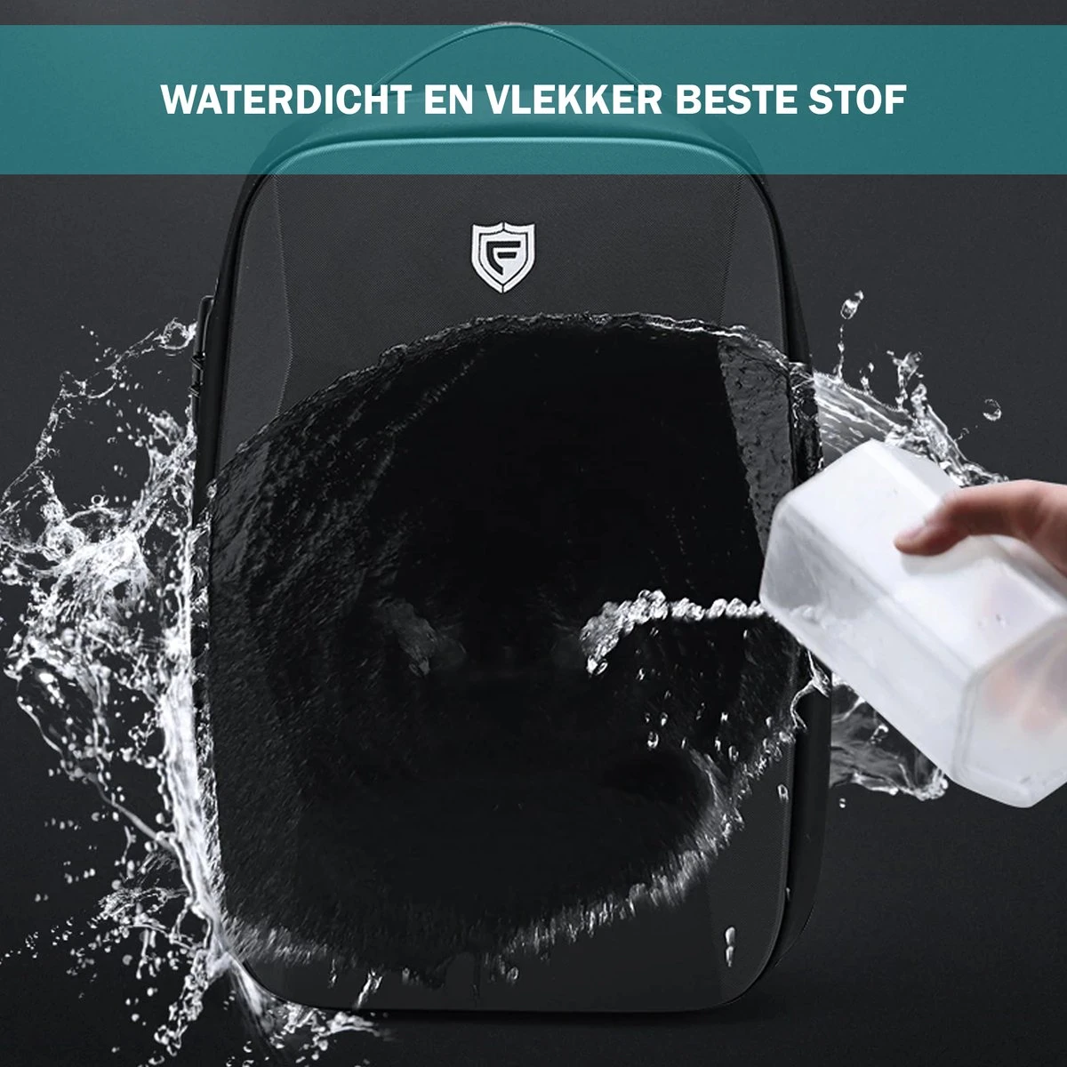 Brandie® - Rugzak - Geschikt Voor 17.3 Inch Laptop - Reistas - Schoudertas - Waterdichte - USB Opladen - Hoge Capaciteit - Anti Diefstal - Normaal Zwart - Voor Heren Tas - Grootte 14*32*48cm - Gewicht 1.3 Kg 10 Brandie® - Rugzak - Geschikt Voor 17.3 Inch Laptop - Reistas - Schoudertas - Waterdichte - USB Opladen - Hoge Capaciteit - Anti Diefstal - Normaal Zwart - Voor Heren Tas - Grootte 14*32*48cm - Gewicht 1.3 Kg - Afbeelding 10