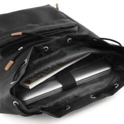 Senvi Vintage Laptop Rugzak Kleur Zwart - Bruin - 18 Liter -Schoolbenodigdheden 1200x1200 567