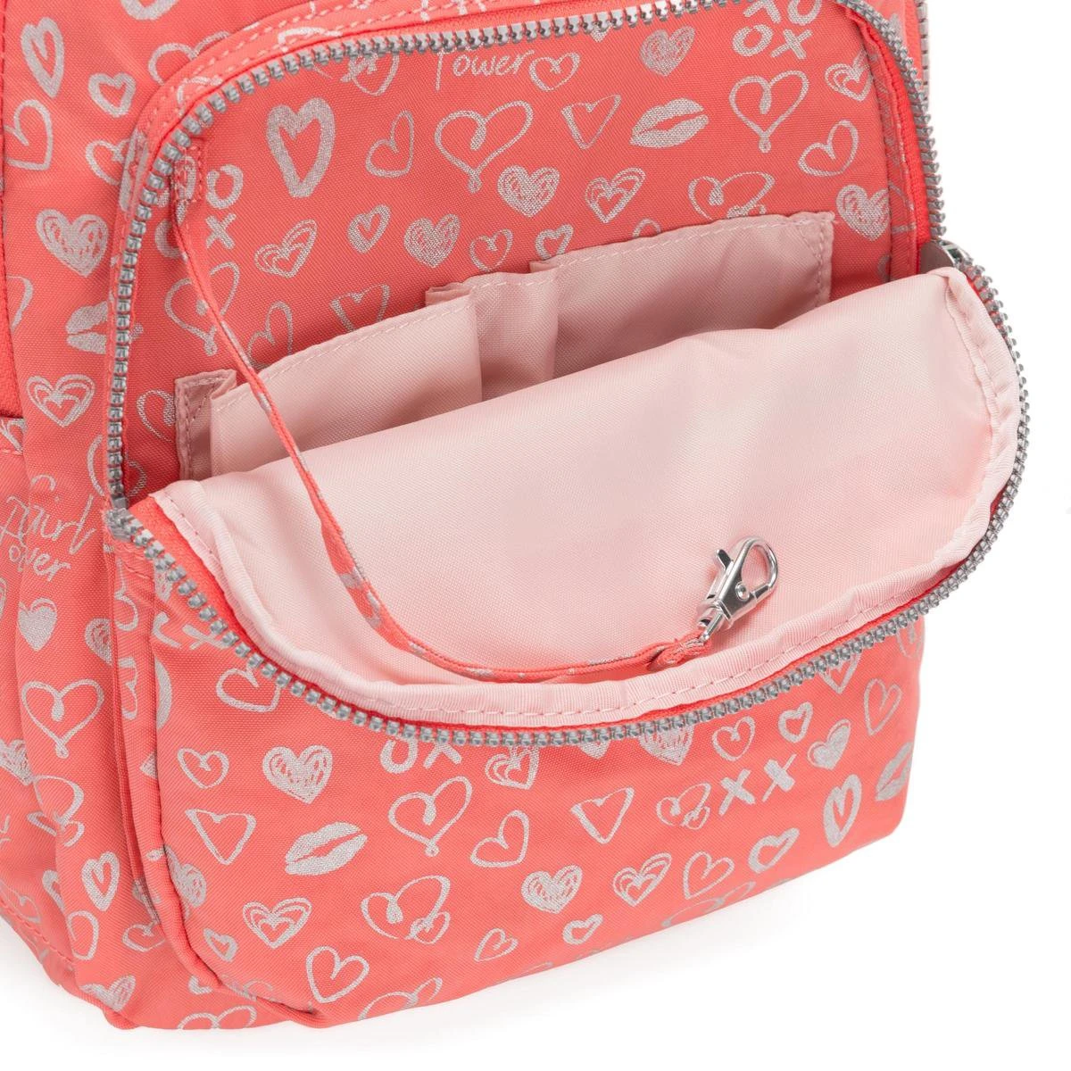 Kipling Seoul Go Small Laptoprugzak 13 Inch - Hearty Pink Met 6 Kipling Seoul Go Small Laptoprugzak 13 Inch - Hearty Pink Met - Afbeelding 6