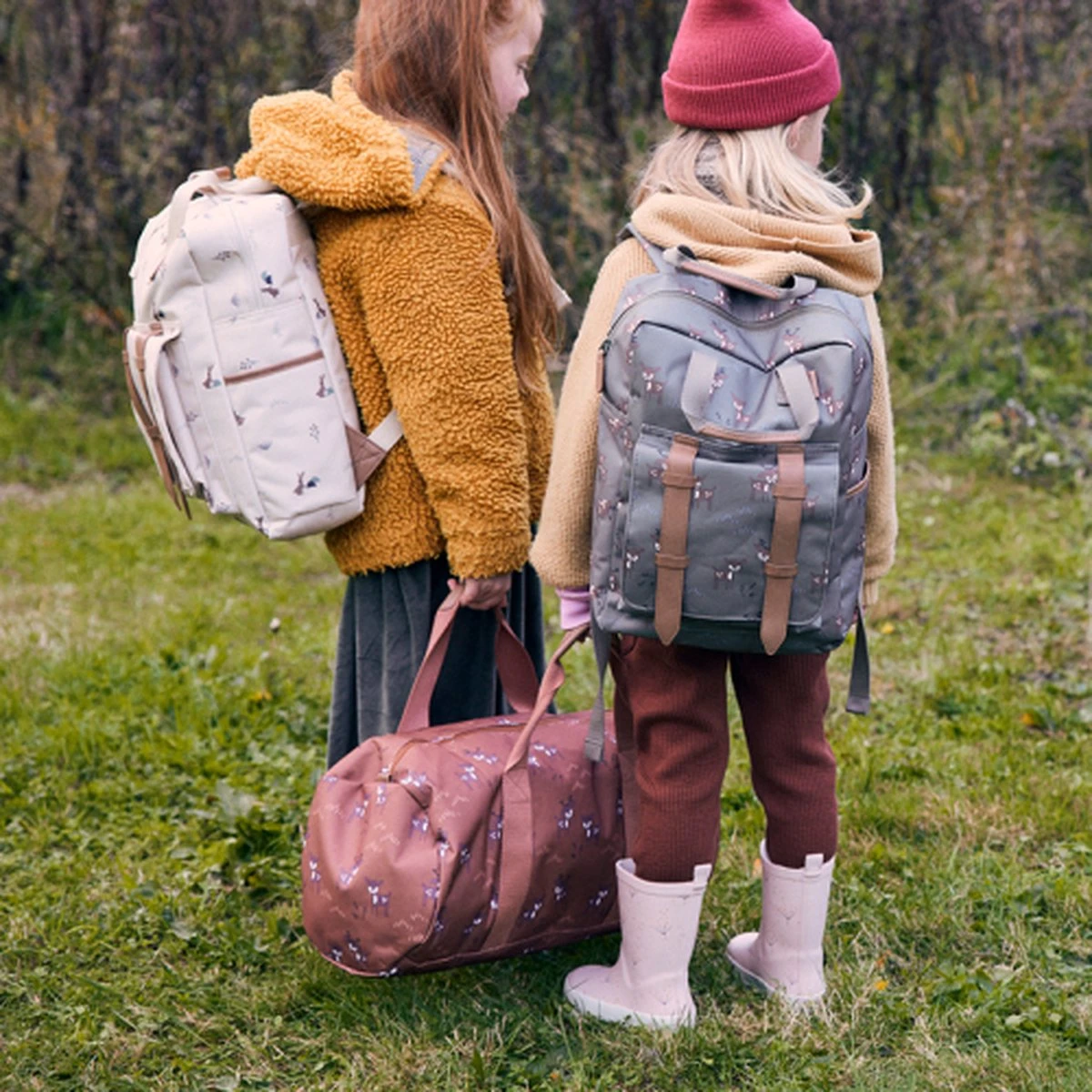 Fresk Kinderrugzak / Rugtas / Schooltas - Fresk - 6 Liter - Vegan - Groen 3 Fresk Kinderrugzak / Rugtas / Schooltas - Fresk - 6 Liter - Vegan - Groen - Afbeelding 3