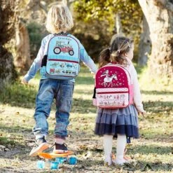 Tractor Werkvoertuigen Kleuter Kinder Rugzak Rugtas - Tyrrell Katz -Schoolbenodigdheden 1200x1200 760