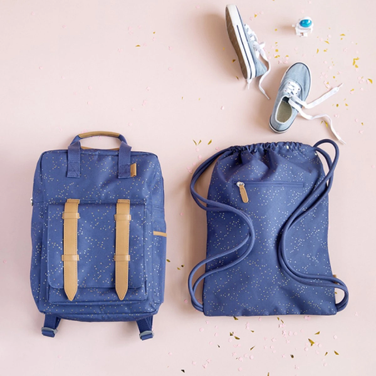 Fresk Kinderrugzak / Rugtas / Schooltas - Fresk - 7 Liter - Leer - Blauw 6 Fresk Kinderrugzak / Rugtas / Schooltas - Fresk - 7 Liter - Leer - Blauw - Afbeelding 6