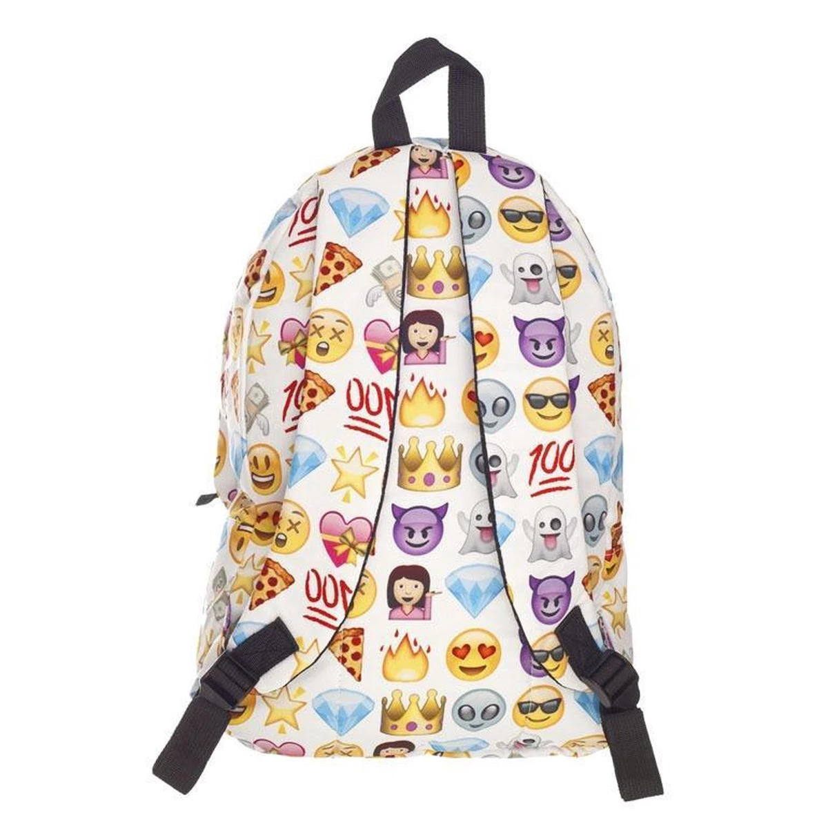 Zumprema - Emoji Madness Rugzak - Wit 3 Zumprema - Emoji Madness Rugzak - Wit - Afbeelding 3