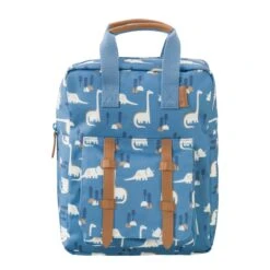 Fresk Rugzak Small | Dino | Kinderrugzak / Rugtas / Schooltas - 6 Liter - Blauw