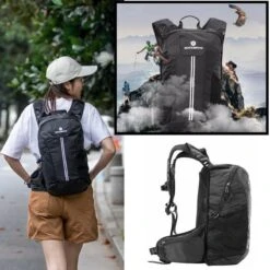 Merkloos Decopatent® Rugzak Outdoor - 20L - Regenbestendige Rugzak - Hydratatie Rugzak - Outdoor Sport - Buitensport - Watersport - Vissen -Schoolbenodigdheden 1200x1200 978