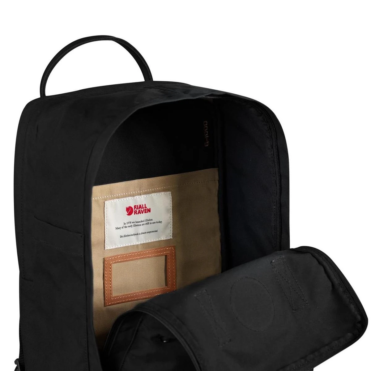 Fjallraven Fjällräven Kånken No. 2 Black Unisex Rugzak - Black 5 Fjallraven Fjällräven Kånken No. 2 Black Unisex Rugzak - Black - Afbeelding 5