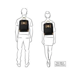 Fjallraven Fjällräven Kånken No. 2 Black Unisex Rugzak - Black 22 Fjallraven Fjällräven Kånken No. 2 Black Unisex Rugzak - Black -Schoolbenodigdheden 1200x1200 993