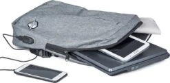 SafeSave Rugtas – Waterafstotende Schooltas Met Laptop Vak En Usb Aansluiting – Schoudertas – 15.6 Inch – Licht Grijs 19 SafeSave Rugtas – Waterafstotende Schooltas Met Laptop Vak En Usb Aansluiting – Schoudertas – 15.6 Inch – Licht Grijs -Schoolbenodigdheden 1200x590