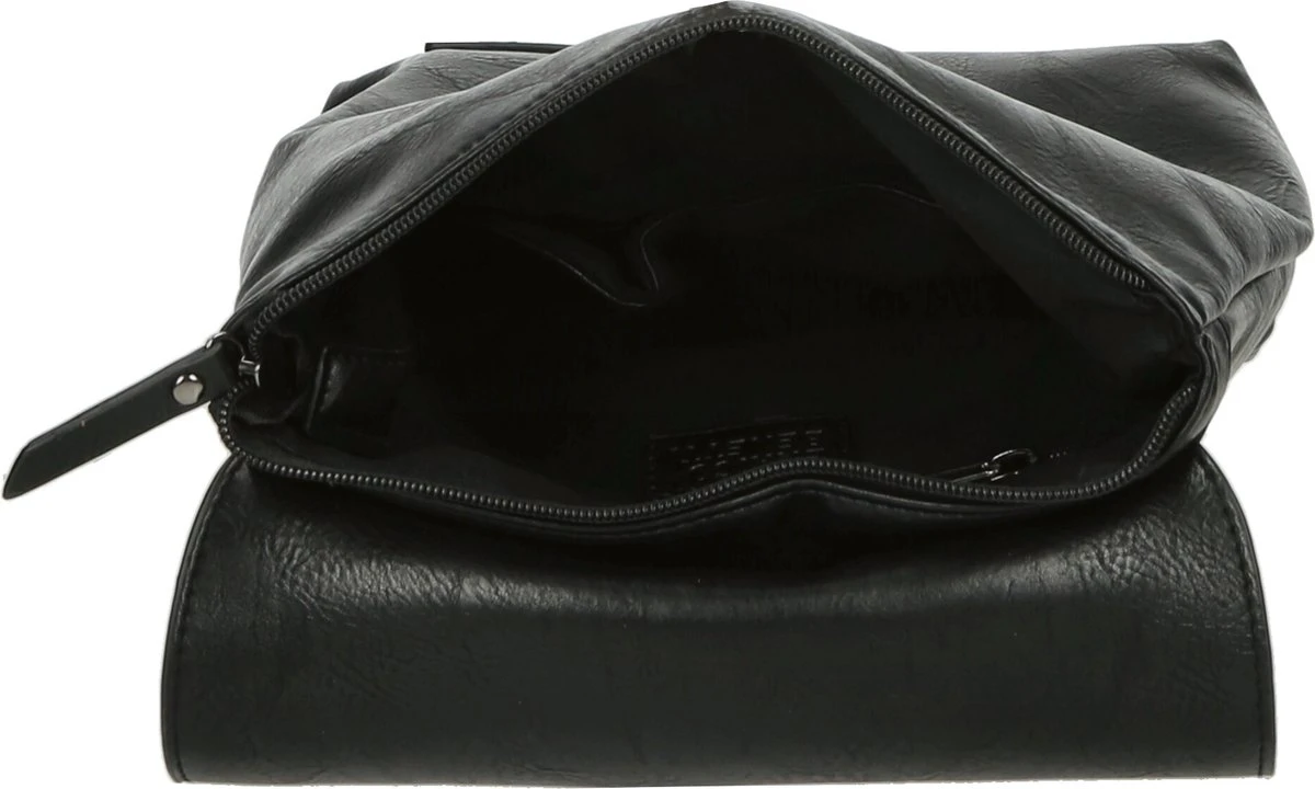 Enrico Benetti Caen Rugzak/ Schoudertas - Zwart 4 Enrico Benetti Caen Rugzak/ Schoudertas - Zwart - Afbeelding 4