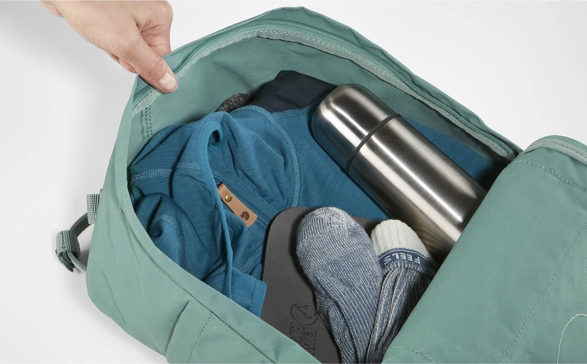 Fjallraven Fjällräven Kånken Unisex Rugzak - Foliage Green 7 Fjallraven Fjällräven Kånken Unisex Rugzak - Foliage Green - Afbeelding 7