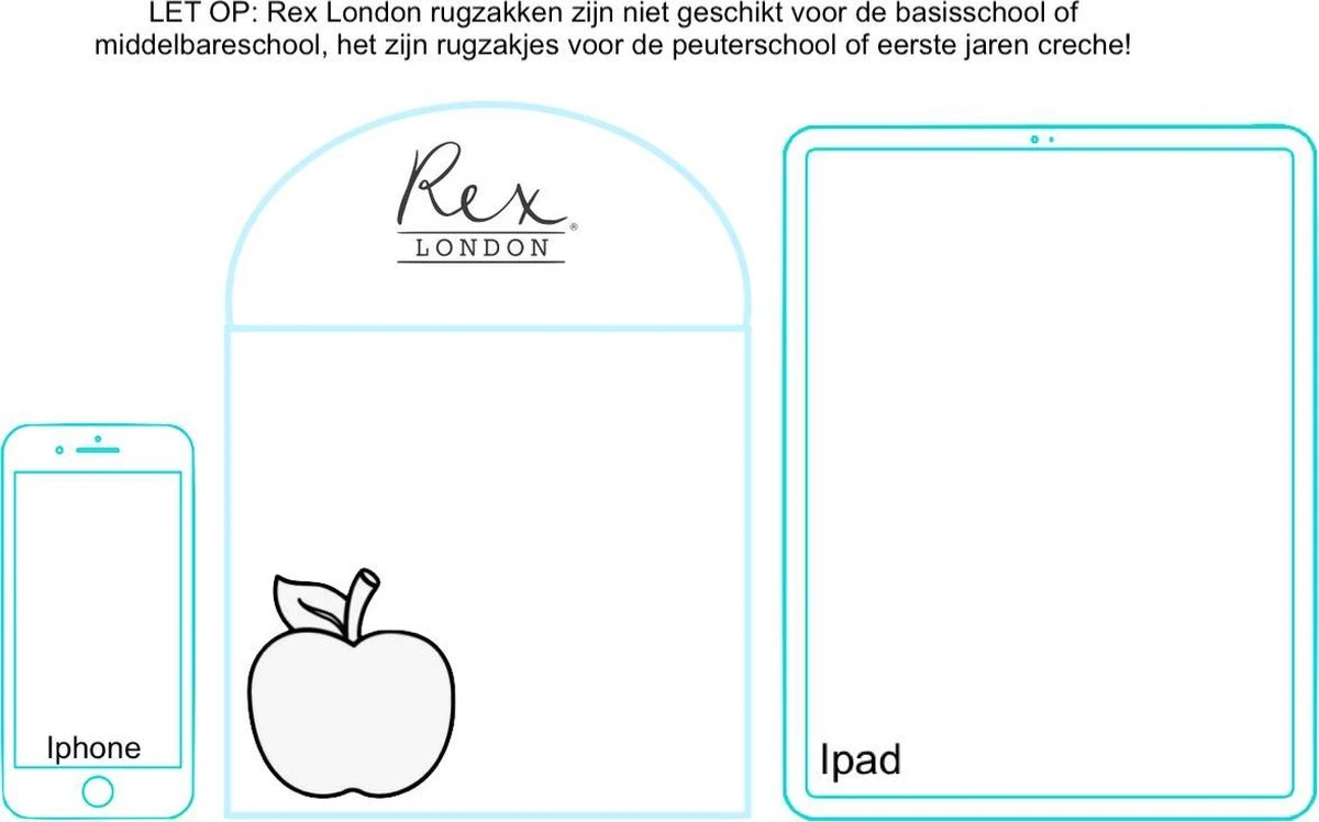 Rex London Mini Kinderrugzak 10 Liter - Vintage Voertuigen 6 Rex London Mini Kinderrugzak 10 Liter - Vintage Voertuigen - Afbeelding 6