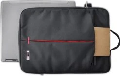 VEGMANN AV6453 Laptoptas 15,6-inch Notebooktas Laptopbeschermhoes Case PC-laptopbeschermtas Rood -Schoolbenodigdheden 1200x761