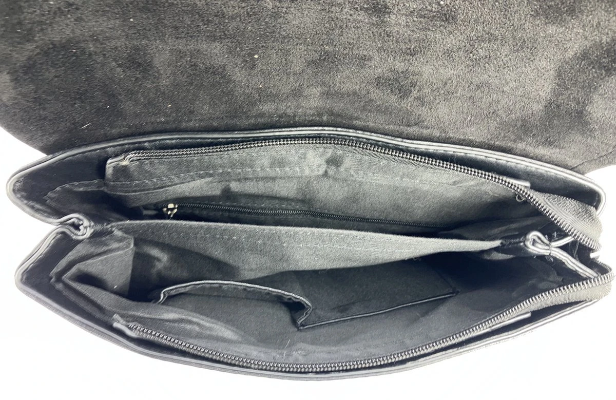 'The Square Bag' Zwart 4 'The Square Bag' Zwart - Afbeelding 4