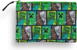 Minecraft Rugzak Creeper Zombie Skeleton 5 Pieces - Hoogte 44cm -Schoolbenodigdheden 1200x785