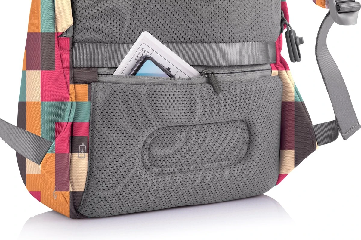 XD Design Bobby Soft Art - Anti-Diefstal Rugzak 16 Liter - Geometric 9 XD Design Bobby Soft Art - Anti-Diefstal Rugzak 16 Liter - Geometric - Afbeelding 9