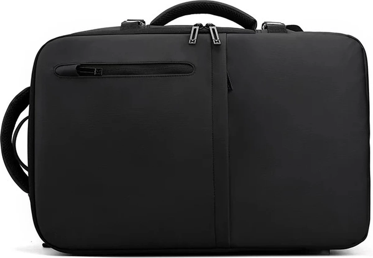 Merkloos Zakelijke Multifunctionele Rugzak/Schouder - Uitbreidbaar- Extra Ruimte -17 Inch Laptop Vak - USB Poort - Voor Werk,School,Reizen - Waterdichte Tas Voor Heren/Dames - Backpack - Zwart 2 Merkloos Zakelijke Multifunctionele Rugzak/Schouder - Uitbreidbaar- Extra Ruimte -17 Inch Laptop Vak - USB Poort - Voor Werk,School,Reizen - Waterdichte Tas Voor Heren/Dames - Backpack - Zwart - Afbeelding 2