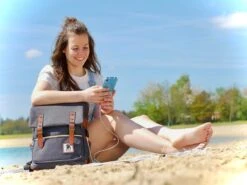 SENNA Rugzak – 15,6 Inch Laptop Rugtas - 30L – USB Oplaadstation - Waterafstotend - Grijs -Schoolbenodigdheden 1200x900 19