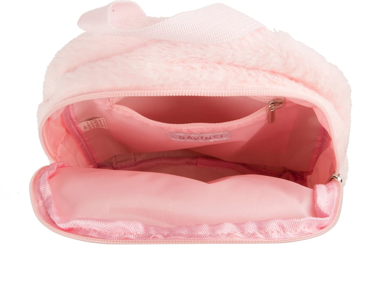 Davinci - Camemi Mini Rugzak Roze Meisjes. Roze - Basisschool - Kleuterschool - Peuters - Kleuters - Pluizig - Beren Zacht - Rugzak - Schooltas 4 Davinci - Camemi Mini Rugzak Roze Meisjes. Roze - Basisschool - Kleuterschool - Peuters - Kleuters - Pluizig - Beren Zacht - Rugzak - Schooltas - Afbeelding 4
