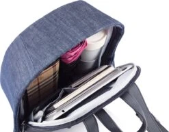 XD Design Elle Fashion Dames Anti-Diefstal Rugzak 6.5 Liter - Denim Blauw -Schoolbenodigdheden 1200x937