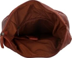 Old West Paint Rock Leren Rolltop Rugtas 13,3 Inch - Cognac -Schoolbenodigdheden 1200x961