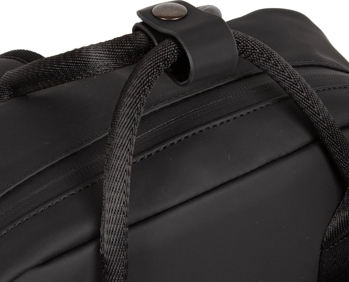 New Rebels® Harper - Rugtas - Zwart - Waterbestendig - 9L - 28x8x38cm - Rugzak / Backpack 14 New Rebels® Harper - Rugtas - Zwart - Waterbestendig - 9L - 28x8x38cm - Rugzak / Backpack - Afbeelding 14