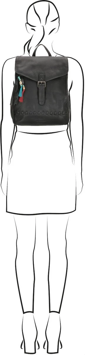 Micmacbags Friendship Rugzak - Zwart 10 Micmacbags Friendship Rugzak - Zwart - Afbeelding 10