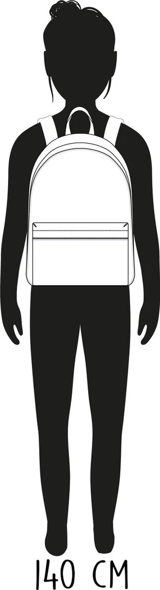 Milky Kiss Sweet & Simple Large Rugzak - 12,5 L - Roze 4 Milky Kiss Sweet & Simple Large Rugzak - 12,5 L - Roze - Afbeelding 4