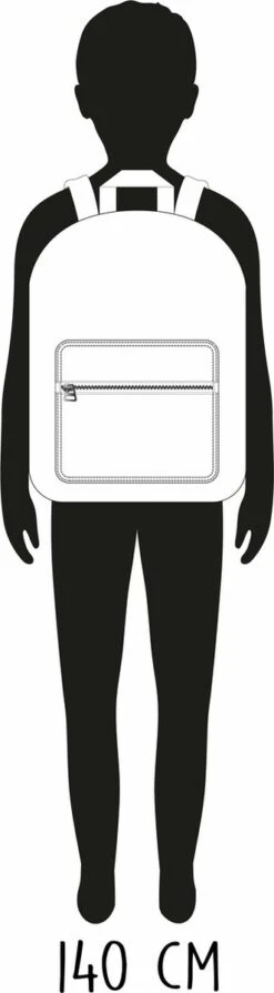 Milky Kiss Ballerina - Rugzak - Schooltas Meisje - Blauw - Hartjes -Schoolbenodigdheden 331x1200 3