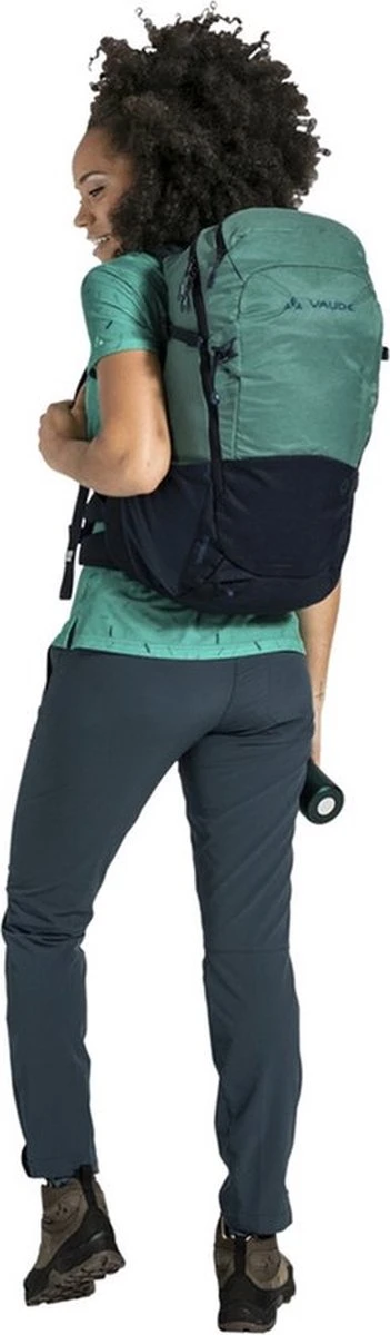 VAUDE Women's Tacora 22 Rugzak - Eclipse - 0,966 Kg - 22 L - Speciaal Voor Dames / Kleinere Personen Gevormde Heupriemen En Schouderriemen - ErgoShape-Women Schouderbanden Voor Optimale Bewegingsvrijheid 3 VAUDE Women's Tacora 22 Rugzak - Eclipse - 0,966 Kg - 22 L - Speciaal Voor Dames / Kleinere Personen Gevormde Heupriemen En Schouderriemen - ErgoShape-Women Schouderbanden Voor Optimale Bewegingsvrijheid - Afbeelding 3