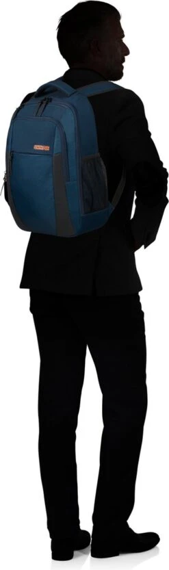 American Tourister Rugzak Met Laptopvak - Urban Groove Ug12 Lapt Bp 15.6" Slim Dark Navy -Schoolbenodigdheden 356x1200