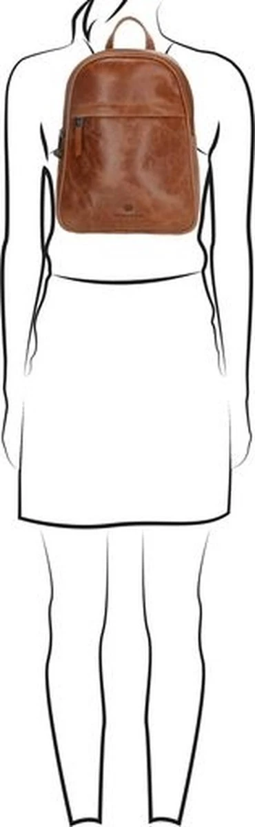 Micmacbags Porto Rugzak - Bruin 6 Micmacbags Porto Rugzak - Bruin - Afbeelding 6