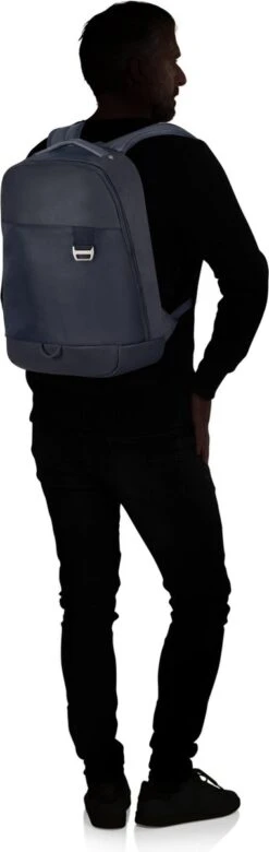 Samsonite Rugzak Met Laptopvak - Midtown Laptop Backpack S Dark Blue -Schoolbenodigdheden 380x1200