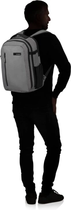 Samsonite Rugzak Met Laptopvak - Roader Laptop Backpack 15.6 - Drifter Grey -Schoolbenodigdheden 406x1200