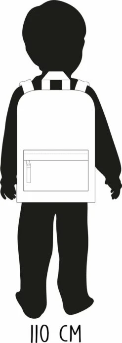 Milky Kiss Pretty Okay Jungle Rugzak - 10,1 L - Navy Blauw -Schoolbenodigdheden 428x1200 10