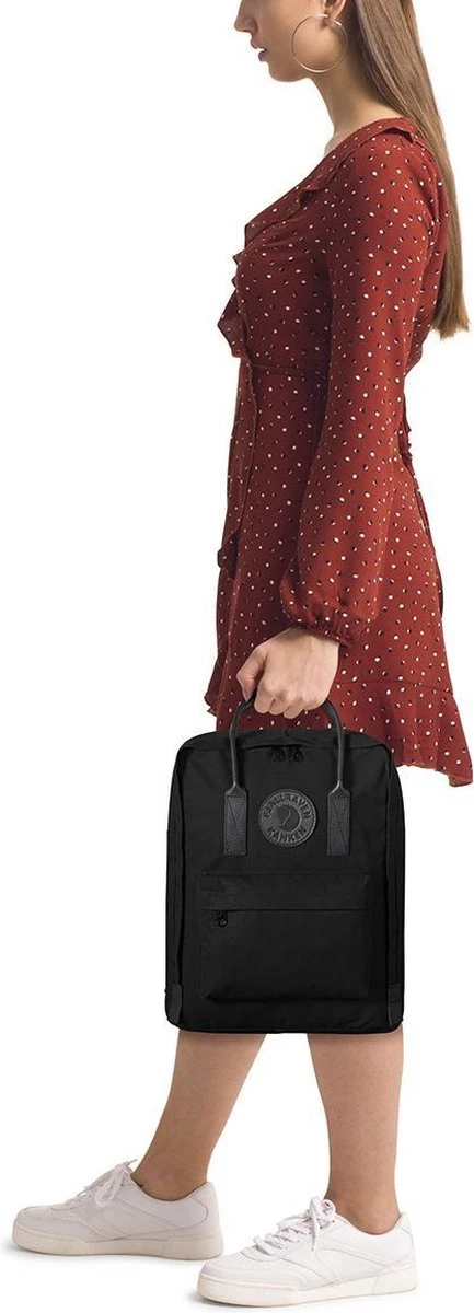 Fjallraven Fjällräven Kånken No. 2 Black Unisex Rugzak - Black 2 Fjallraven Fjällräven Kånken No. 2 Black Unisex Rugzak - Black - Afbeelding 2