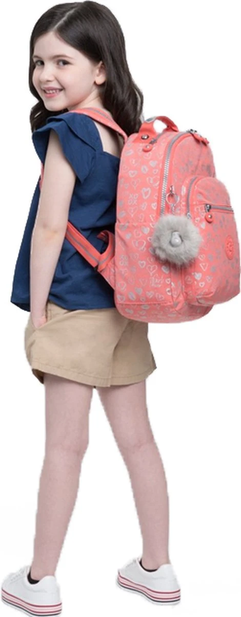 Kipling Seoul Go Small Laptoprugzak 13 Inch - Hearty Pink Met 9 Kipling Seoul Go Small Laptoprugzak 13 Inch - Hearty Pink Met - Afbeelding 9