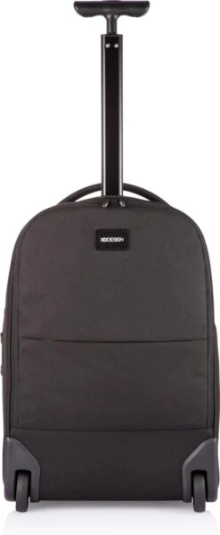 XD Design Bobby Back Trolley - Anti-Diefstal Rugzak Trolley 21.5 Liter - Zwart -Schoolbenodigdheden 494x1200