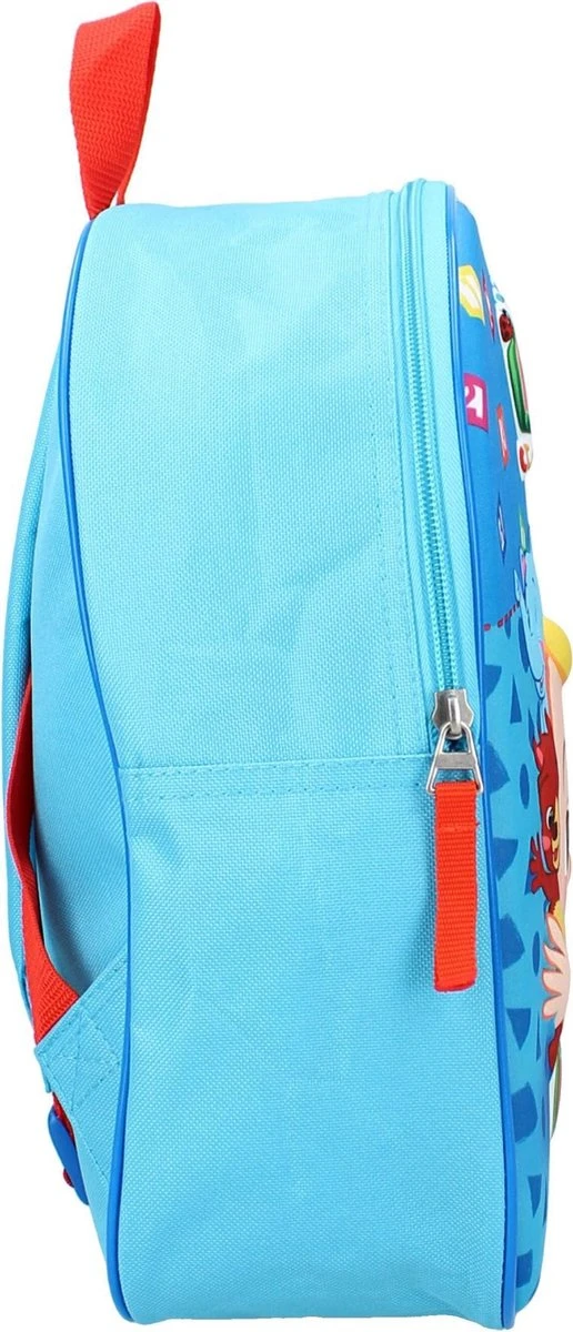 Cocomelon Rugzak Here We Go! 3d Junior 8,5 Liter Polyester Blauw 2 Cocomelon Rugzak Here We Go! 3d Junior 8,5 Liter Polyester Blauw - Afbeelding 2