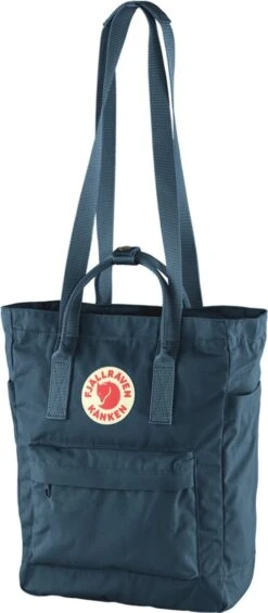 Fjallraven Fjällräven Kånken Totepack Unisex Rugzak - Navy -Schoolbenodigdheden 525x1200 1